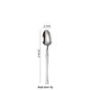 ZISIZ Stainless Steel Dinner Spoon Set