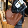 Large Capacity Commuter Versatile Bucket Tote Bag Niche Design Premium Handbag Casual Simple Shoulder Bag