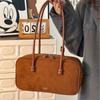 Herbst Winter Neuankunft Wildleder Boston Tasche Große Kapazität Tote Umhängetasche für Damen Pendeln Arbeit