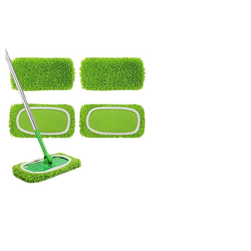 Swiffer Mop Replacement Head - Coral Fleece, Dry & Wet, Universal Flat Mop Cover.