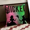 Movie WWicked Cushion Cover Reversible Soft Durable Pillow Cover Home  Car MultiScene Use for Daily Comfort