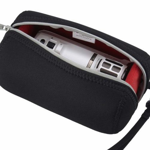 HAKUBA Video Camera Case Plus Shell Slim Fit 02 Movie Pouch M with Hand Strap Black SP-SF02MPMBK