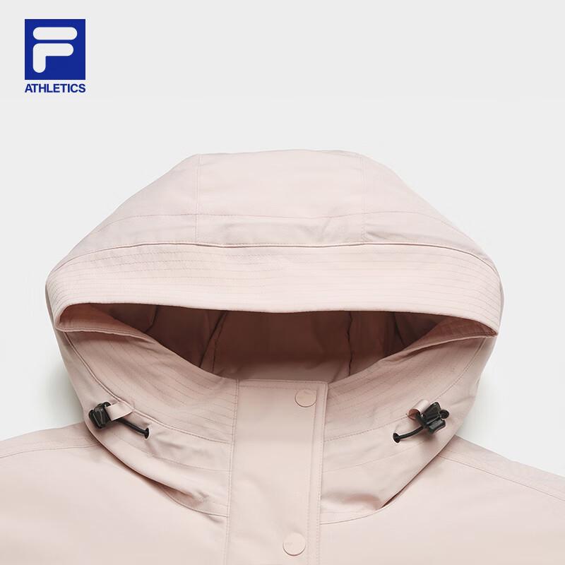 FILA Women's Loose Fit Hooded Down Jacket