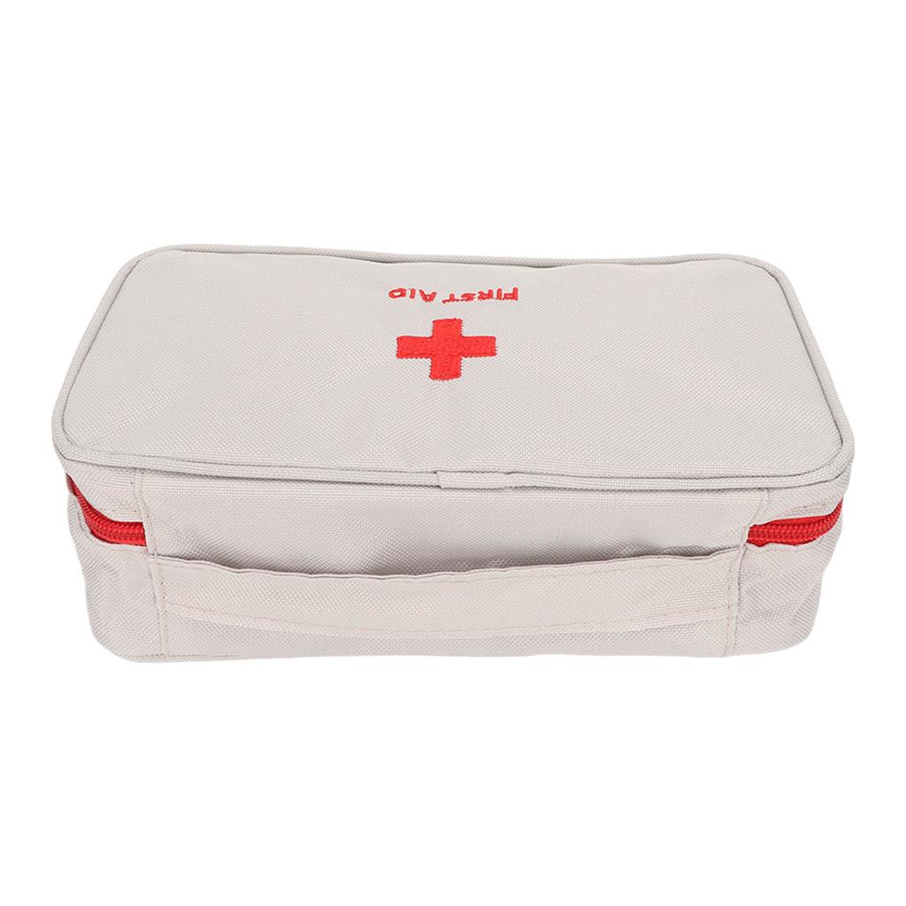 Empty First Aid Bag Waterproof Large Capacity Emergency Medicine Pouch for Outdoor