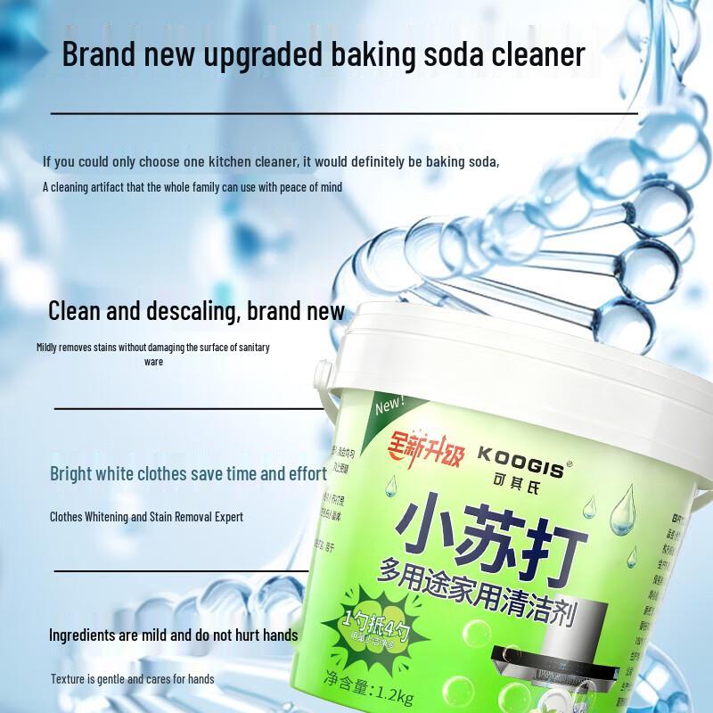 KOOGIS Domácí čisticí a odvápňovací prášky