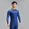 Herren Zweiteiliges Badeanzug-Set Schnelltrocknend UV-Schutz Badeshorts Lycra-Shirt Wassersport Schwimmen Surfen