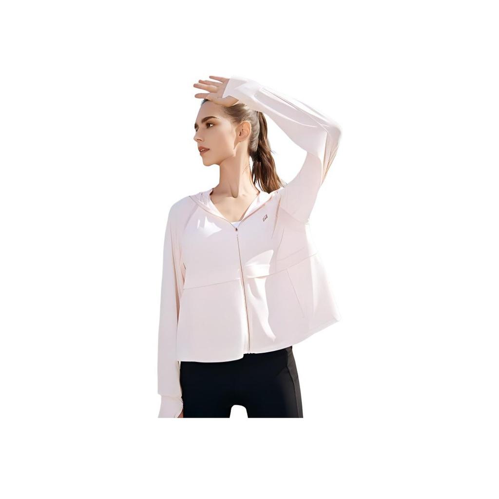 New FILA Breathable Sun Protection Clothing Women's Clear Radiance Pink A51W421505ALP