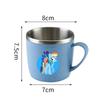 My Little Pony Water Bottle Kawaii Stainless Steel Cups Handle Coffee Milk Mug Tea Drink Home Office Gift Women for Kid Friendly Entertaining Fun Play