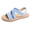 Lightweight Soft-soled Sandals Women's Summer Flat-soled Student Sandals Women's Round Head Breathable Beach Sandals