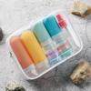 Travel Bottle Set Refillable Bottle Soft Silicone Lotion Container Bottle Portable Travel Essentials Leak Proof Shampoo Bottle