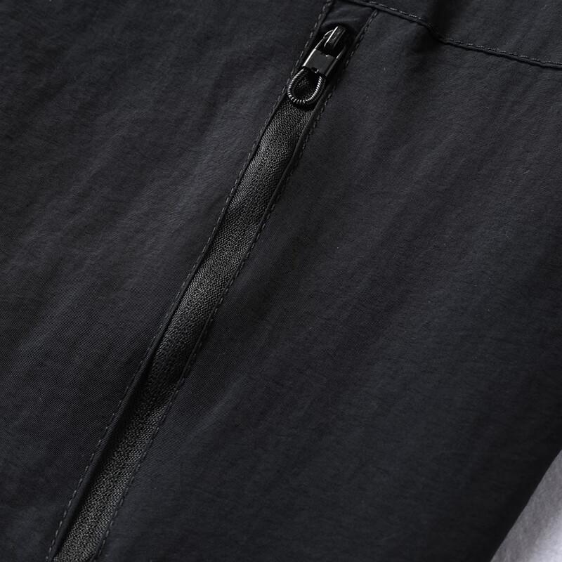 Men's Plus Size Solid Stand Collar Casual Jacket