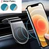 Universal L-Shaped Magnetic Phone Holder - Strong Grip, Adjustable Angle, Air Vent Mount, Compact Design - Perfect Car Mobile Bracket for Driving