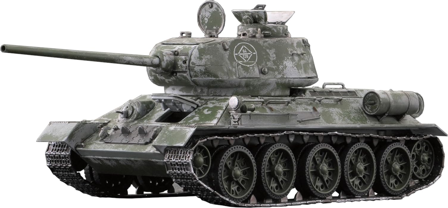 

PLATZ/MONO Italeri 1/35 Танки мира Вторая мировая война Советский Т-34/85 Пластиковая сборная модель MD010 (танк)
