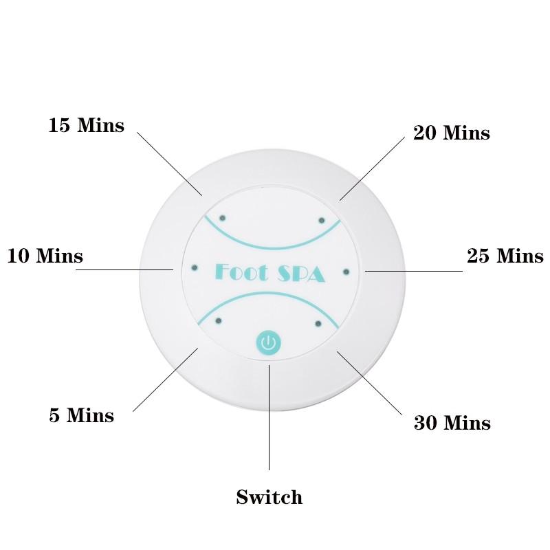 Basin Bath Array Health Care Detox Foot Spa Set Household Foot Detox Machine Personal Ionic Cleanse Machine