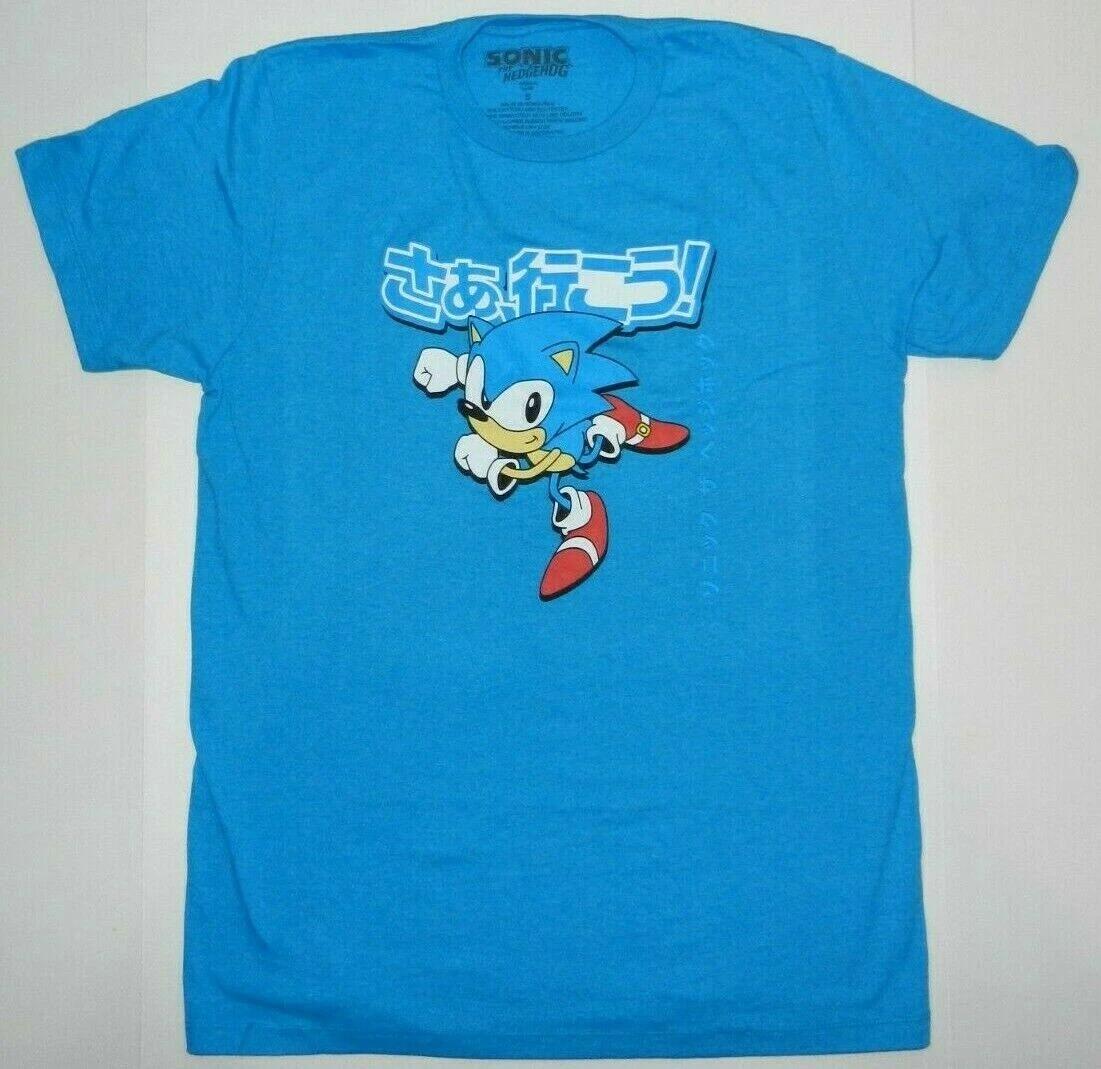 

Футболка с японским логотипом Sonic The Hedgehog Новая L