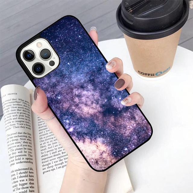 Autumu Night Galaxys Sky Stars Space Phone Case Cover for iPhone 17 Air 16 16e 15 12 11 13 14 Pro Max Apple Plus