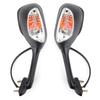 Rearview Mirrors w/Turn Signals For Suzuki GSXR600 GSX-R750 GSXR1000 02-15 BK
