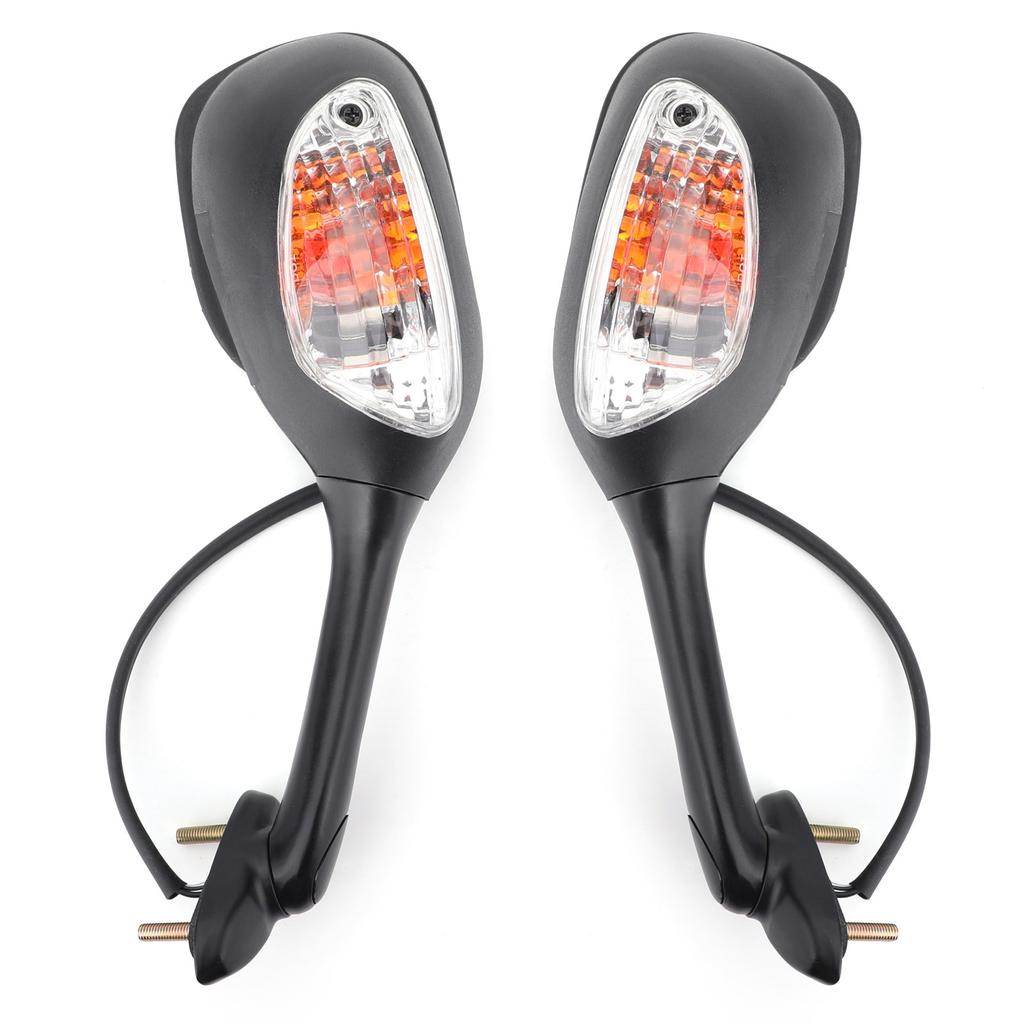 Rearview Mirrors w/Turn Signals For Suzuki GSXR600 GSX-R750 GSXR1000 02-15 BK