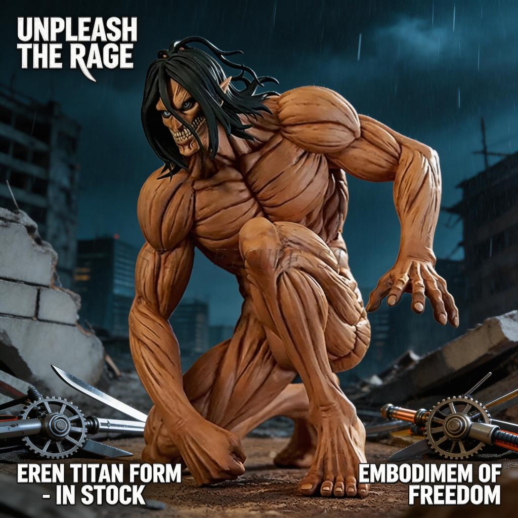 Attack On Titan Eren Levi Action Figure Shingeki No Kyojin The Founding Titan Figurine Model Toys 15Cm Desktop Ornaments
