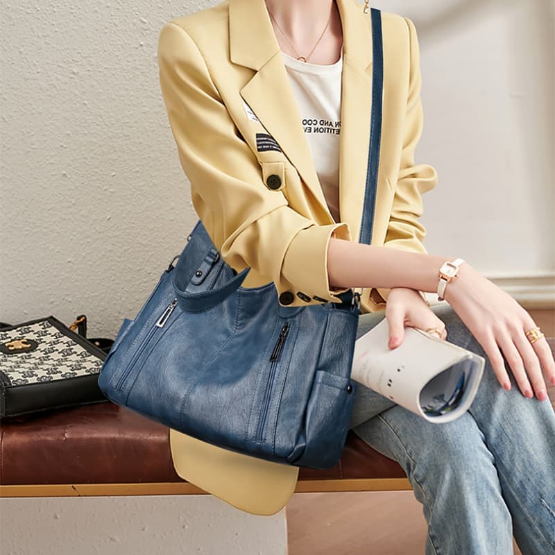 Tote Bag European and American Retro Shoulder Handbag