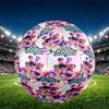 KPop Demon Hunters Print Size 5 Soccer Ball, PU Wear Resistant Football for Match Training and Daily Practice, Birthday Gift for Soccer Fans