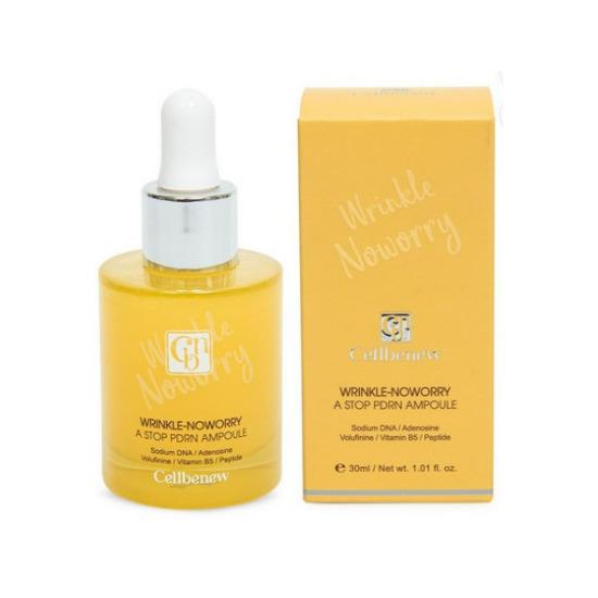 Cellbenew Wrinkle Worry Ace Top PDRN Ampoule Anti-Aging Firming Volume Care Serum 30ml