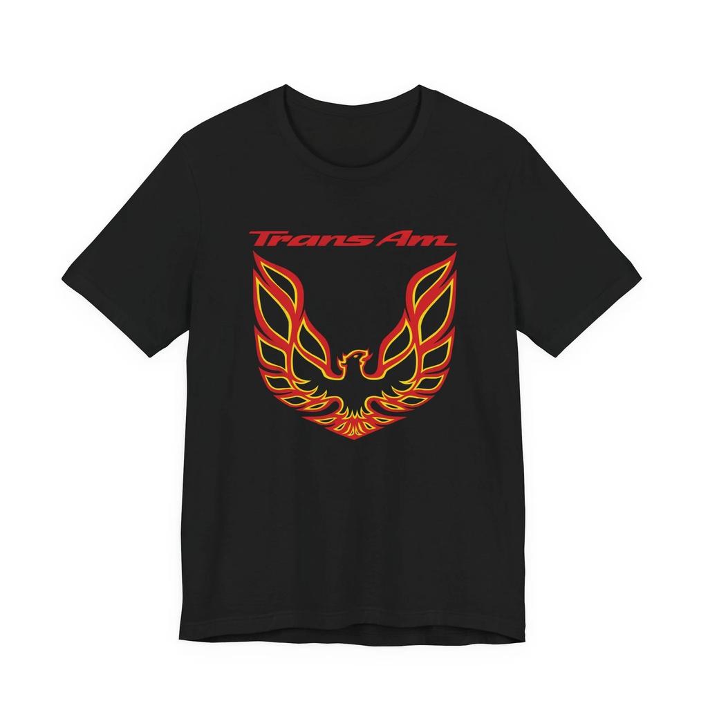 T-shirt da uomo e da donna Nuovo Pontiac Firebird Trans Am Stile Muscle Car Grafica