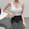 Woman Knitted Tank Top Women Strap Vest Sexy Female Knitting Crop Top