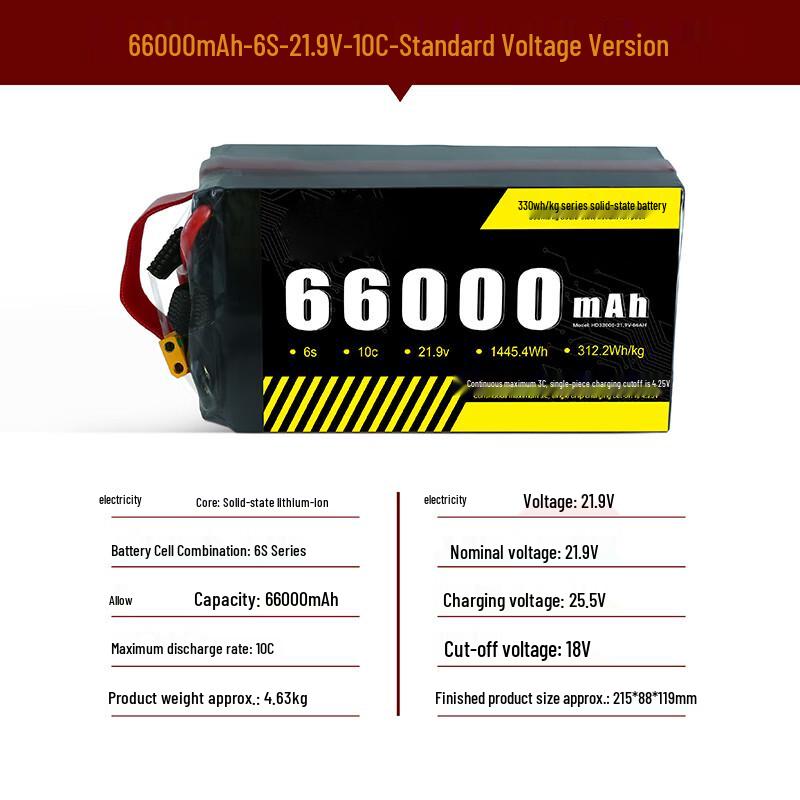 Jiangming Aviation 330 Series Semi-Solid Drone Battery