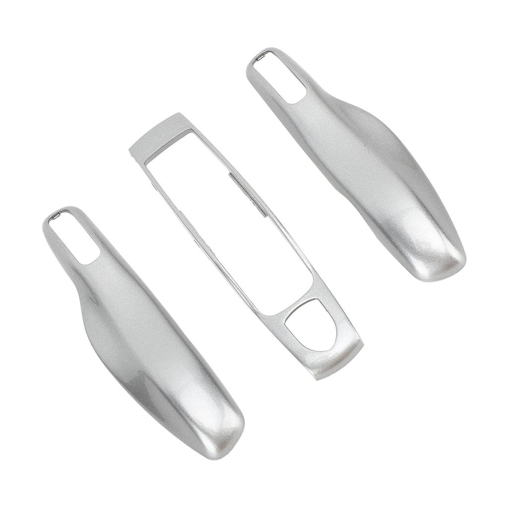 Car Smart Key Cover Case Keyless Entry Remote Key Fob Protector Shell for Panamera Cayenne 911 Macan Boxster Cayman 718 GT Silver  Style
