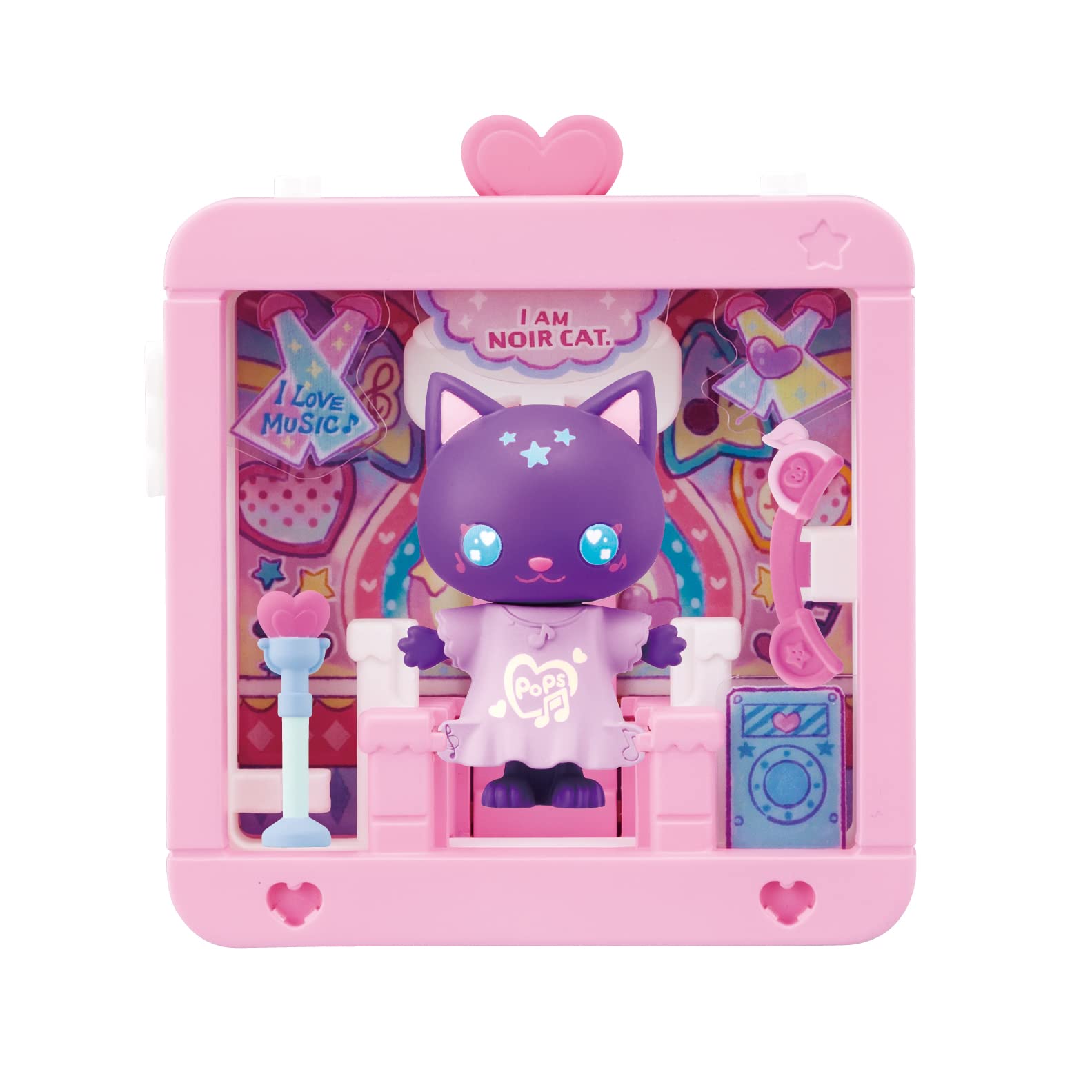

Snap Friends Noir Cat Rainbow Stage