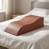 Leg Raised Cushion Foam Pillow Removable Washable Cover Adult Sshape Wht