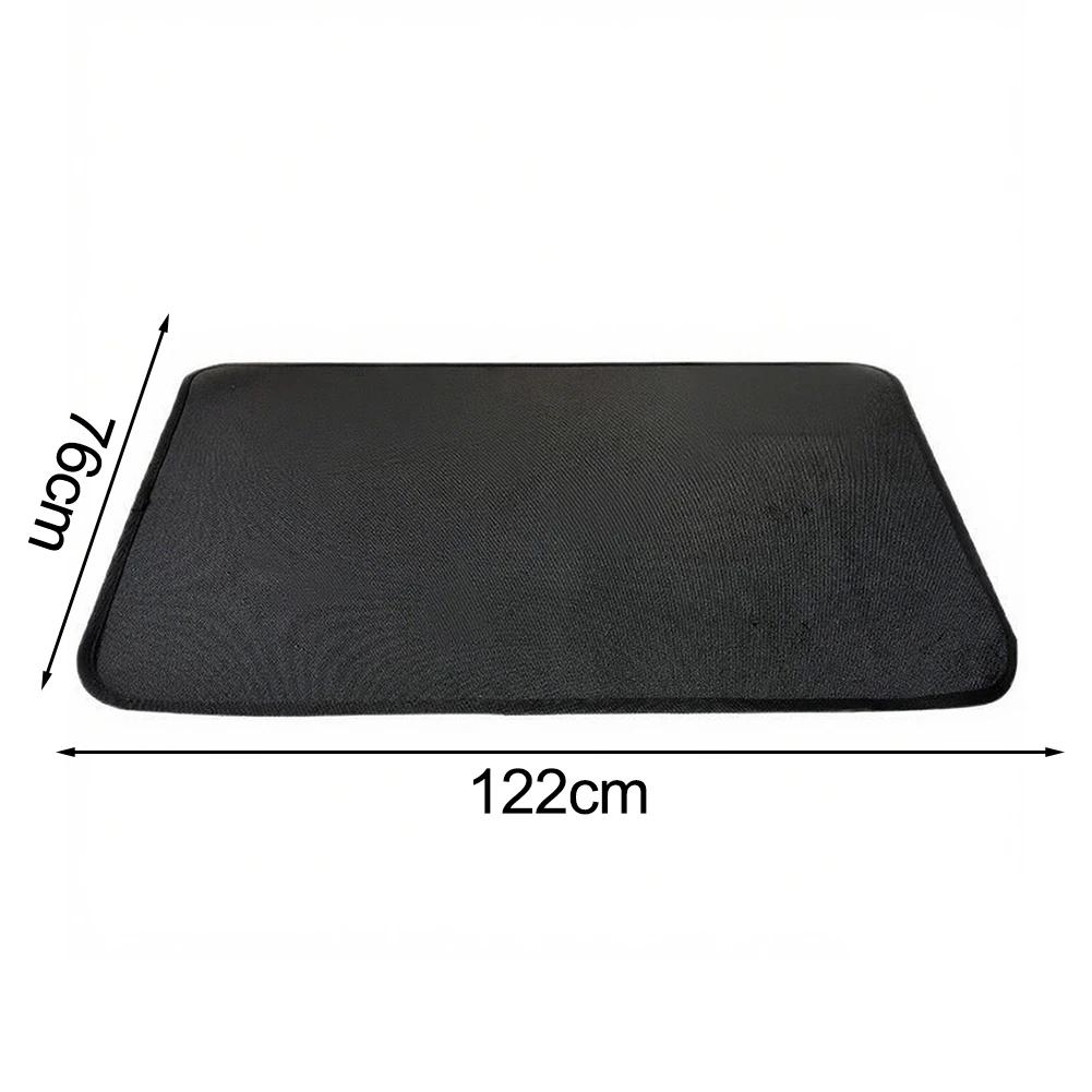 Outdoor Cooking Mat BBQ Floor Protector Barbecue Parties Easy To Clean Heat Exposure Safety Odor-Free Cooking Experience