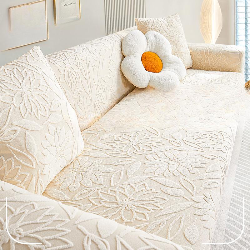 

Эластичный чехол для дивана Универсальный универсальный чехол Four Seasons Универсальный пылезащитный чехол для дивана с защитой от царапин 305-360cm