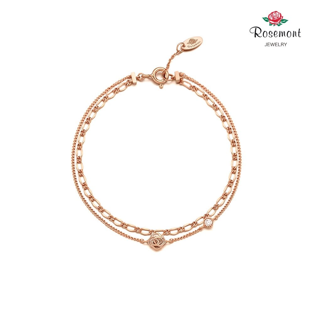 [Rosemont] Silver Bracelet Rc0268