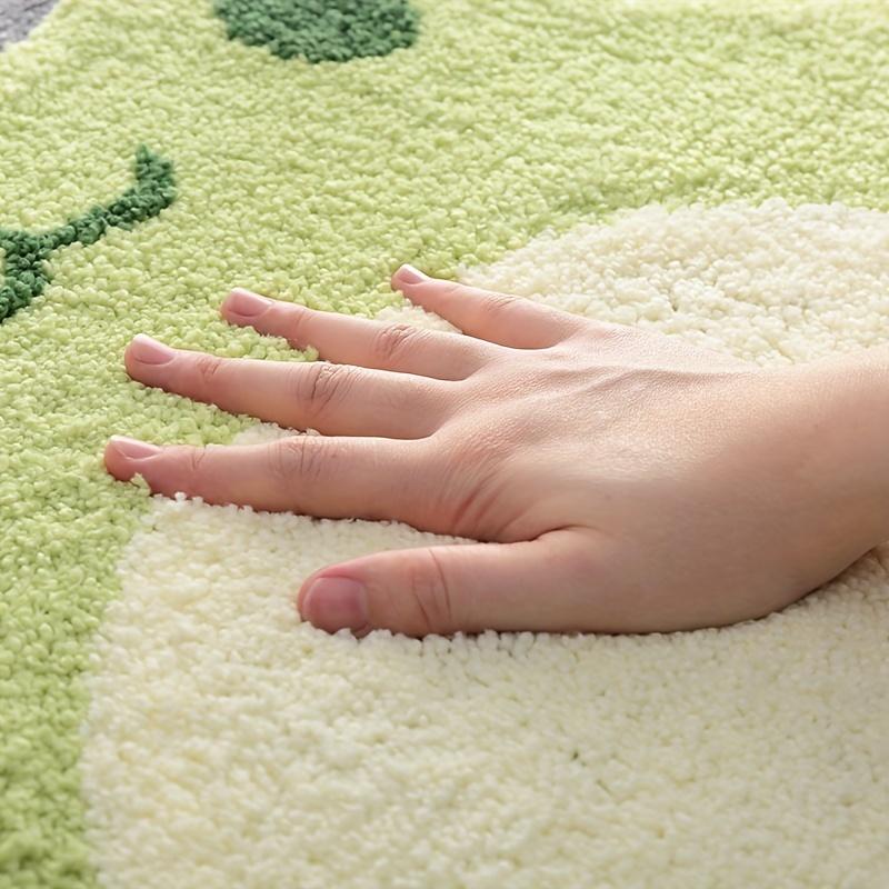 Green Little Frog Carpet Absorbent Bathroom Mat Toilet Floor Rug Rug For Bedroom Soft Doormat Carpet For Live Room Home