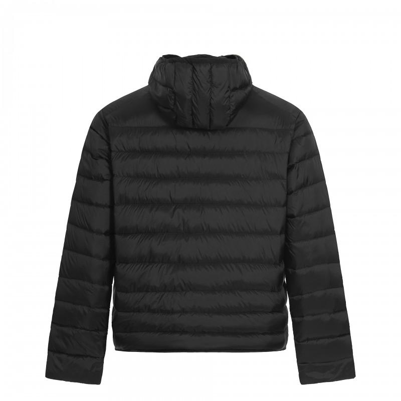 Mens Womens Lightweight Hooded Down Jacket Winter Warm Puffer Coat With Duck Fill 76-80% Loft 550