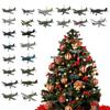 Aircraft Advent Calendar 2025 with 24 2D Acrylic Unique Mini Warbirds Christmas Advent Calendar Gifts for Aviation Lovers