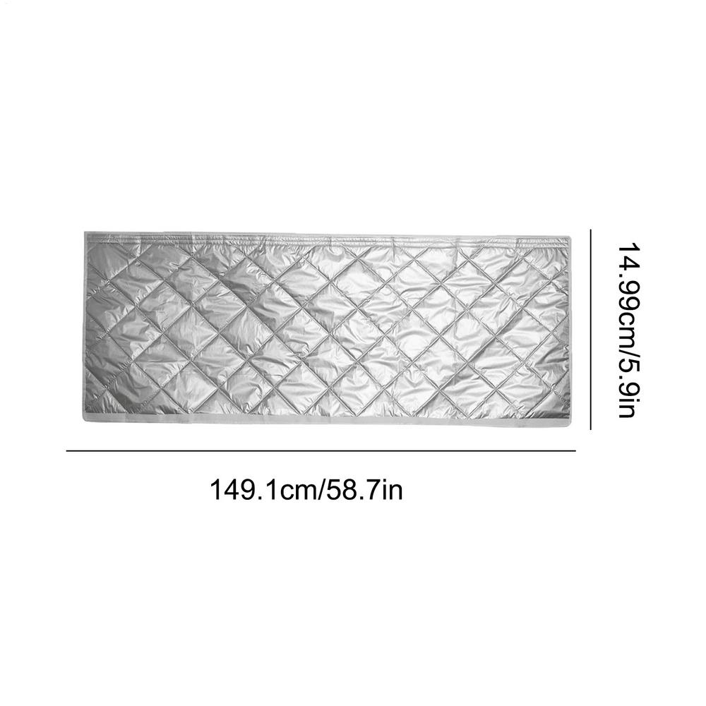 

Air Conditioner Hose Cover Wrap AC Duct Vent Hose Insulated Cover Wrap with Adjustable Straps Lightweight Exhaust Tube Appliance