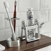 New Stainless Steel Toothbrush Stand Toothpaste Holder Home Storage Organizer Kitchen Rack Bathroom Tool Lazy Tube Squeezer