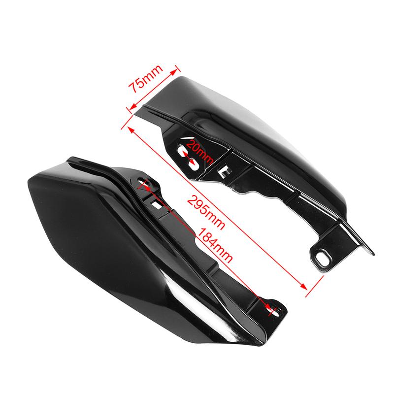 Motorcycle Mid-Frame Air Deflector Under Seat Engine For Harley Touring Street Electra Glide CVO Road King FLHR FLHX 2009-2022