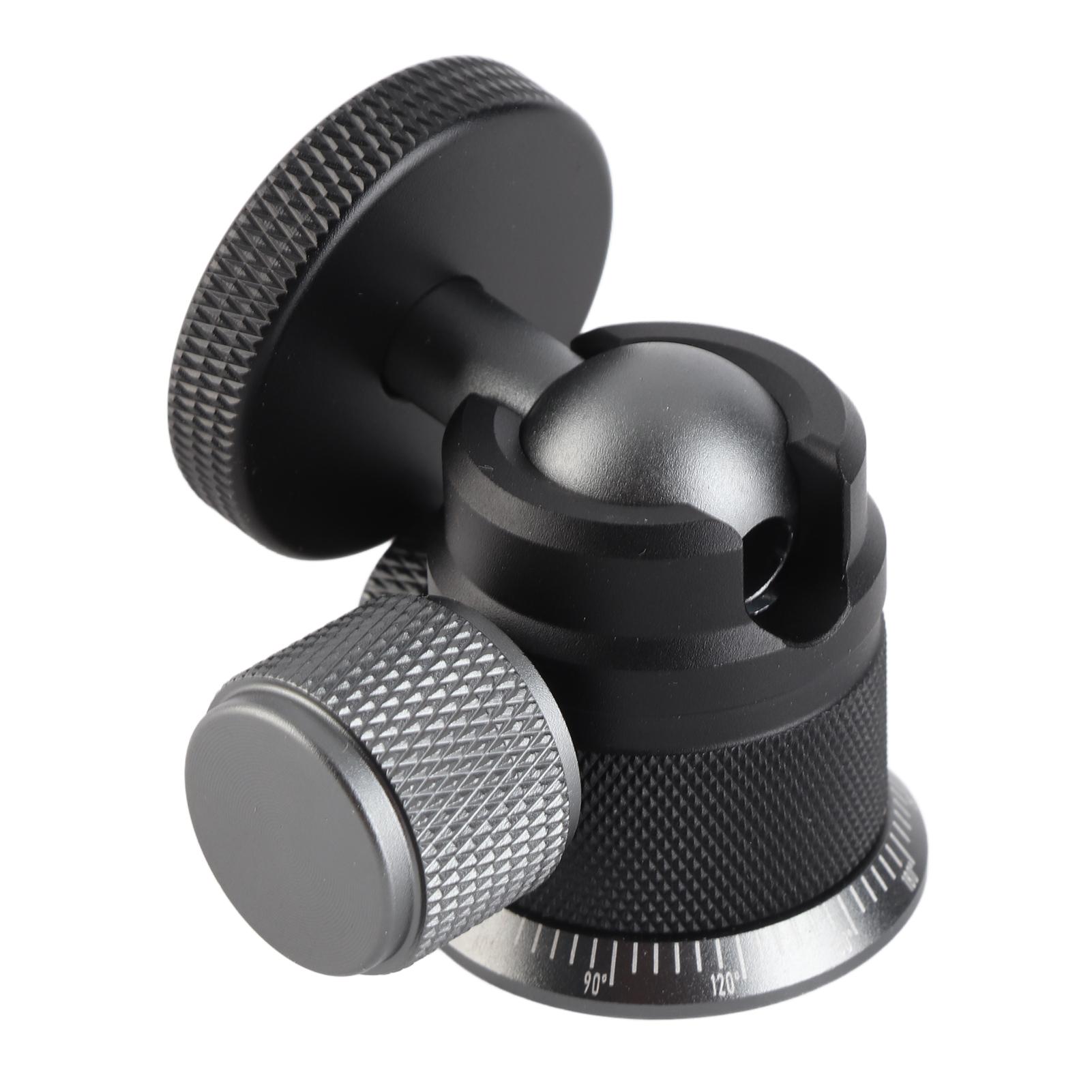 head tripod head, with 1Celsius4 hot shoe adapter, 360 degrees  rotatable   head with camera hot shoe   joint holder, compatible for all