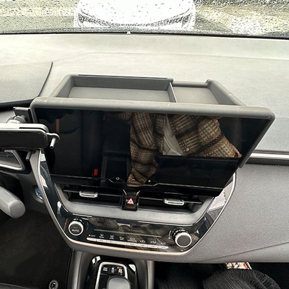 Instrument Panel Storage Box Organizer For Toyota-Corolla 2023 Center Console Hidden Box Dashboard Phone Holder Auto Styling