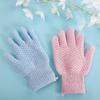 SPA Foam Massage Gloves Five-Finger Bath Gloves Scrub Gloves Shower Gloves Body Massage Sponge