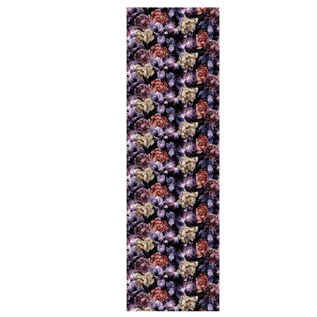 Seamless Waterproof Antifouling Wallpaper (Thick Ink Flower Green Plant)