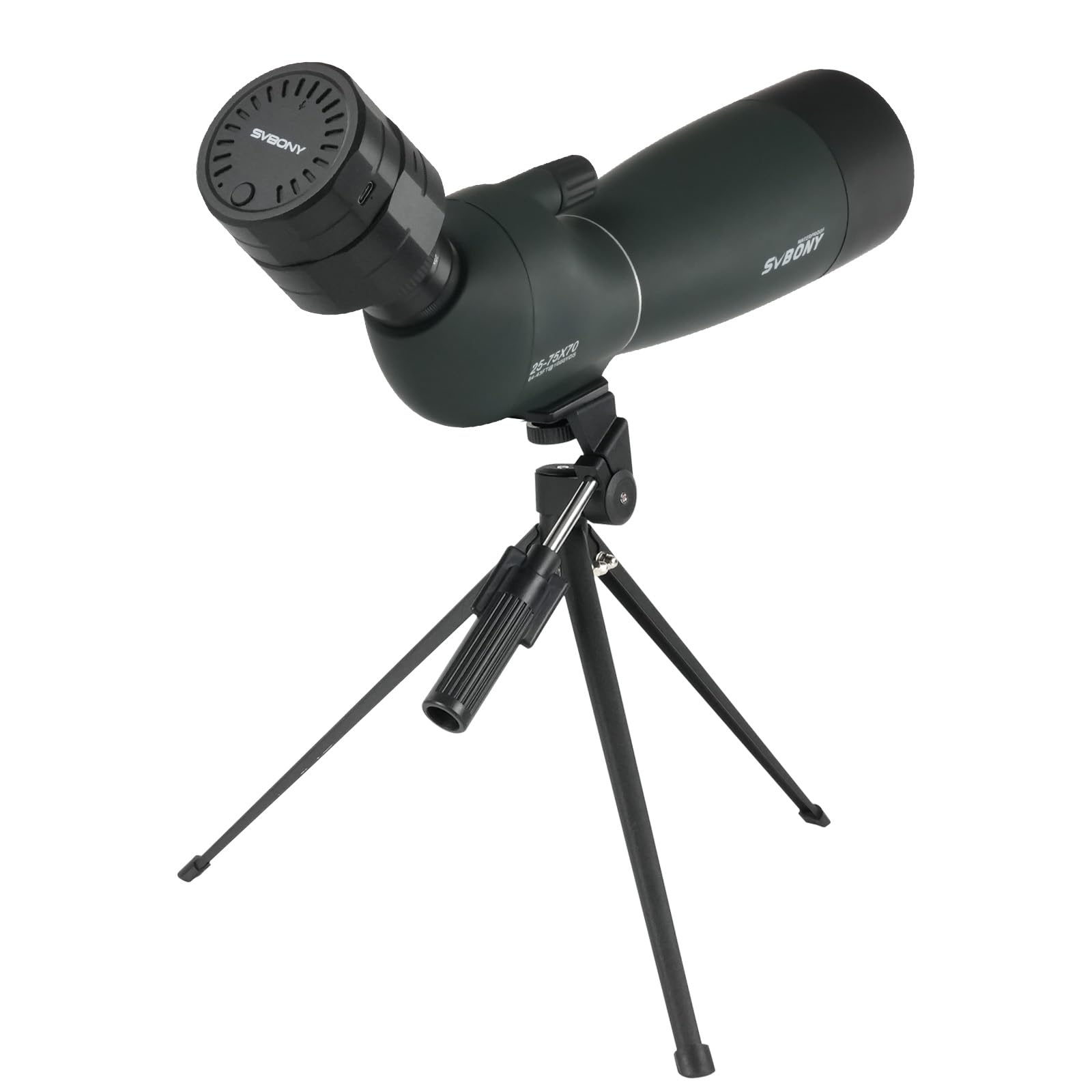 

SVBONY Smart Field Scope WiFi Connection for Simultaneous Observation with Two 32GB Eyepiece Zoom for Bird Watching and Astronomical Observation Set,