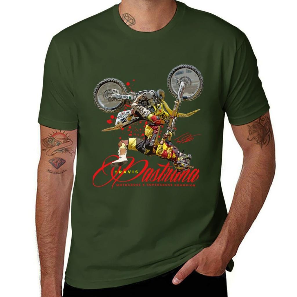Travis Pastrana Tshirt Blanks Aesthetic Clothing Mens Graphic Tshirts Pack