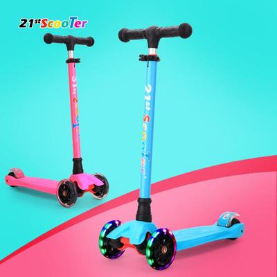 21st Water Ripple Kids' Scooter, Light-Up Wheels, Ages 2-15