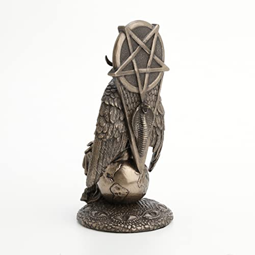 Veronese Design 8 1/2 Inch Baphomet Sitting On The