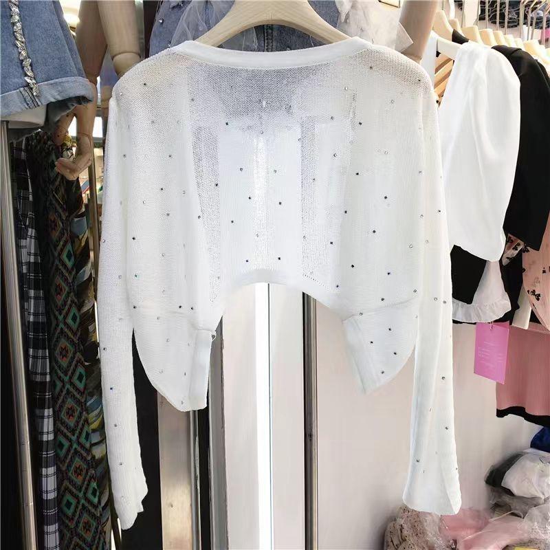 Elegant Curved Design Summer Cardigan: Breathable, Lightweight, Trendy Sun Protection Vest